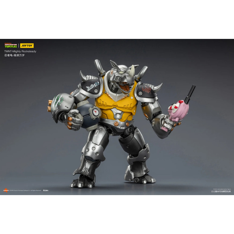 JoyToy TMNT - Mighty Rocksteady - Teenage Mutant Ninja Turtles 1/18