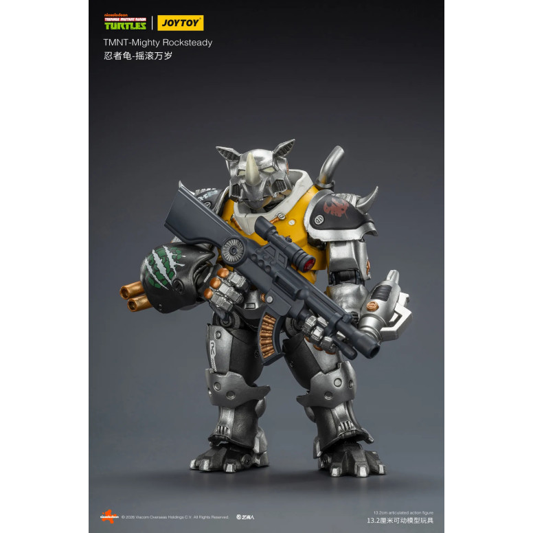 JoyToy TMNT - Mighty Rocksteady - Teenage Mutant Ninja Turtles 1/18