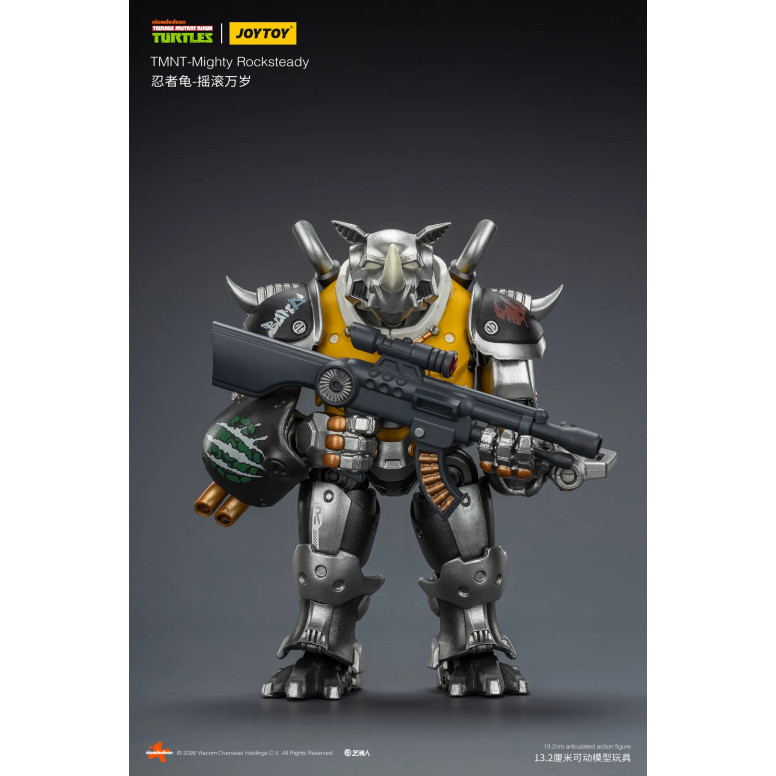 JoyToy TMNT - Mighty Rocksteady - Teenage Mutant Ninja Turtles 1/18