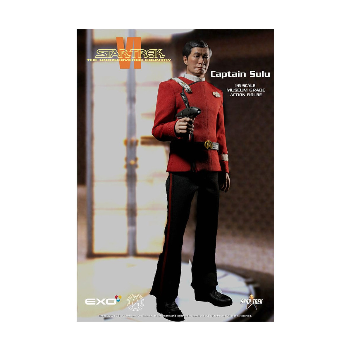 EXO-6 - Star Trek 6: Uncharted Territories 1/6 Captain Hikaru Sulu action figure