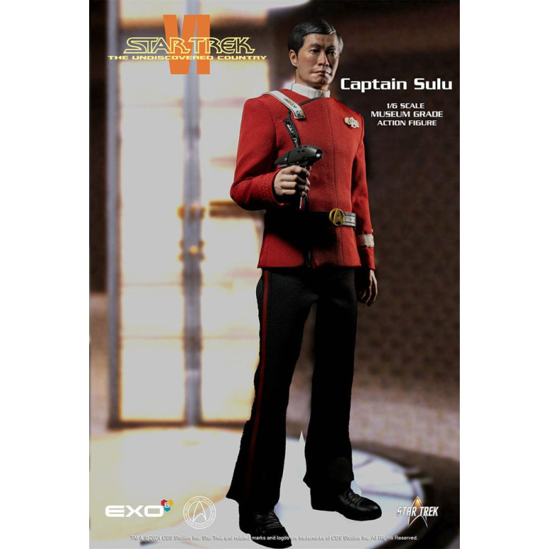 EXO-6 - Star Trek 6: Uncharted Territories 1/6 Captain Hikaru Sulu action figure