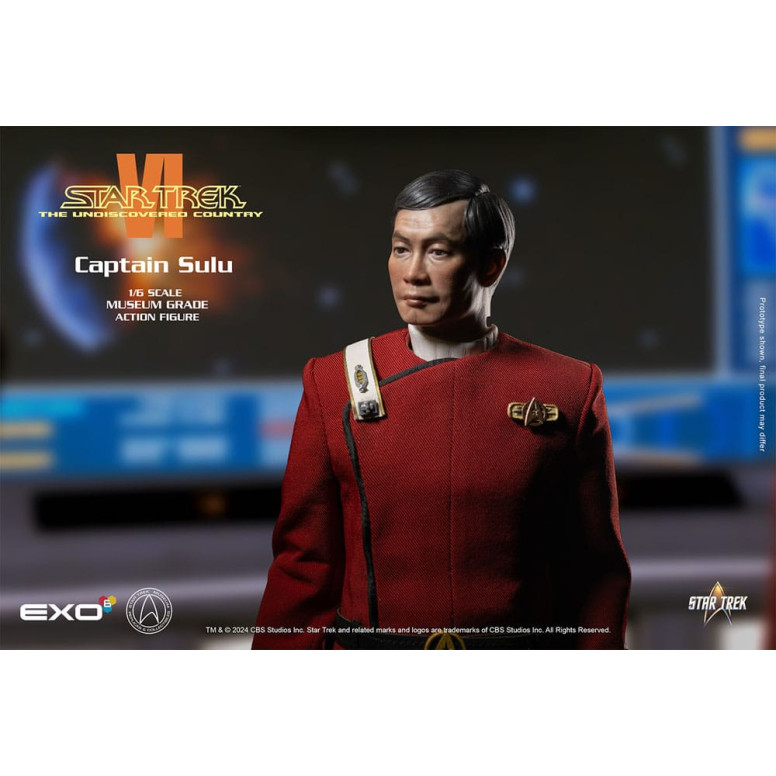 EXO-6 - Star Trek 6: Uncharted Territories 1/6 Captain Hikaru Sulu action figure