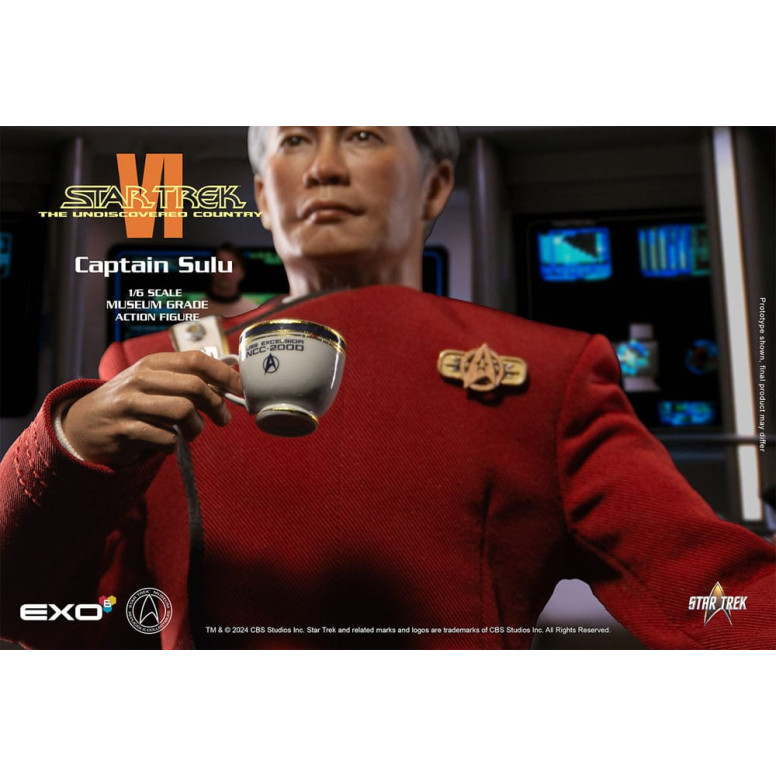 EXO-6 - Star Trek 6: Uncharted Territories 1/6 Captain Hikaru Sulu action figure