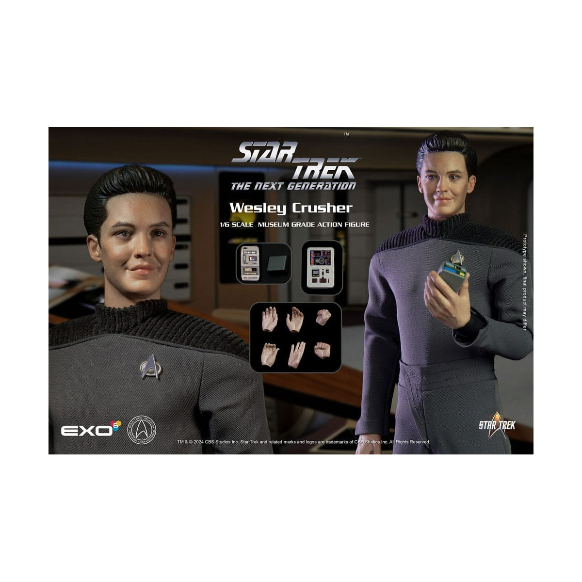 EXO-6 - Star Trek: La Nouvelle Génération figurine 1/6 Wesley Crusher