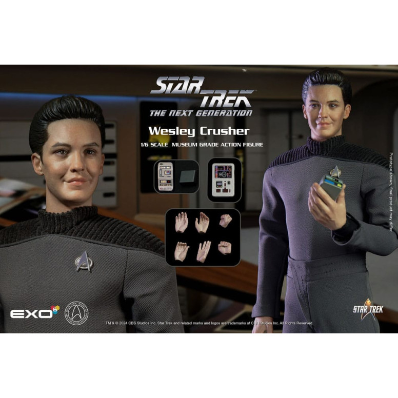 EXO-6 - Star Trek: La Nouvelle Génération figurine 1/6 Wesley Crusher