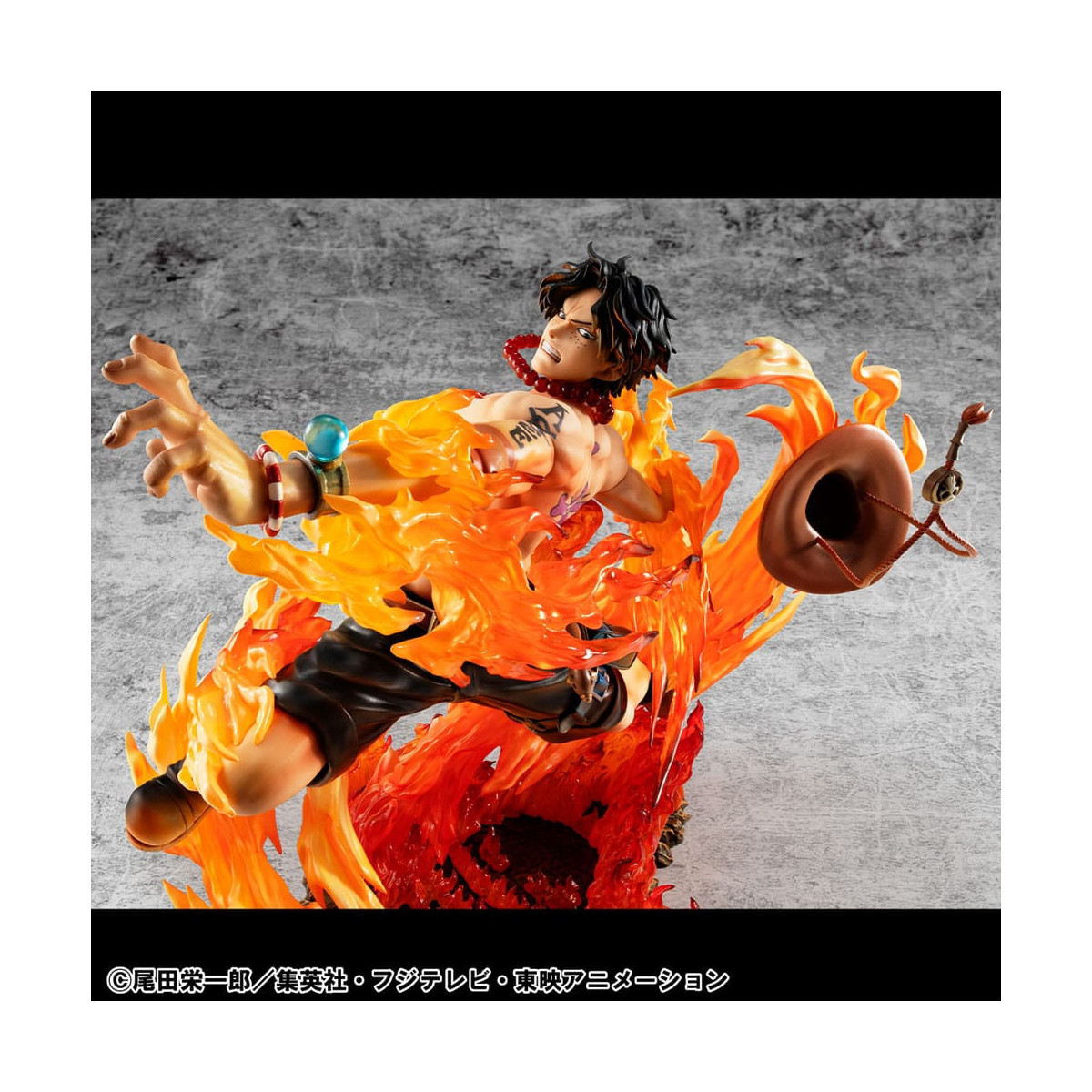 Megahouse One Piece Portrait Of Pirates - P.O.P. NEO-MAXIMUM Portgas D. Ace 15th Anniversary Super Limited Reprint Ver.