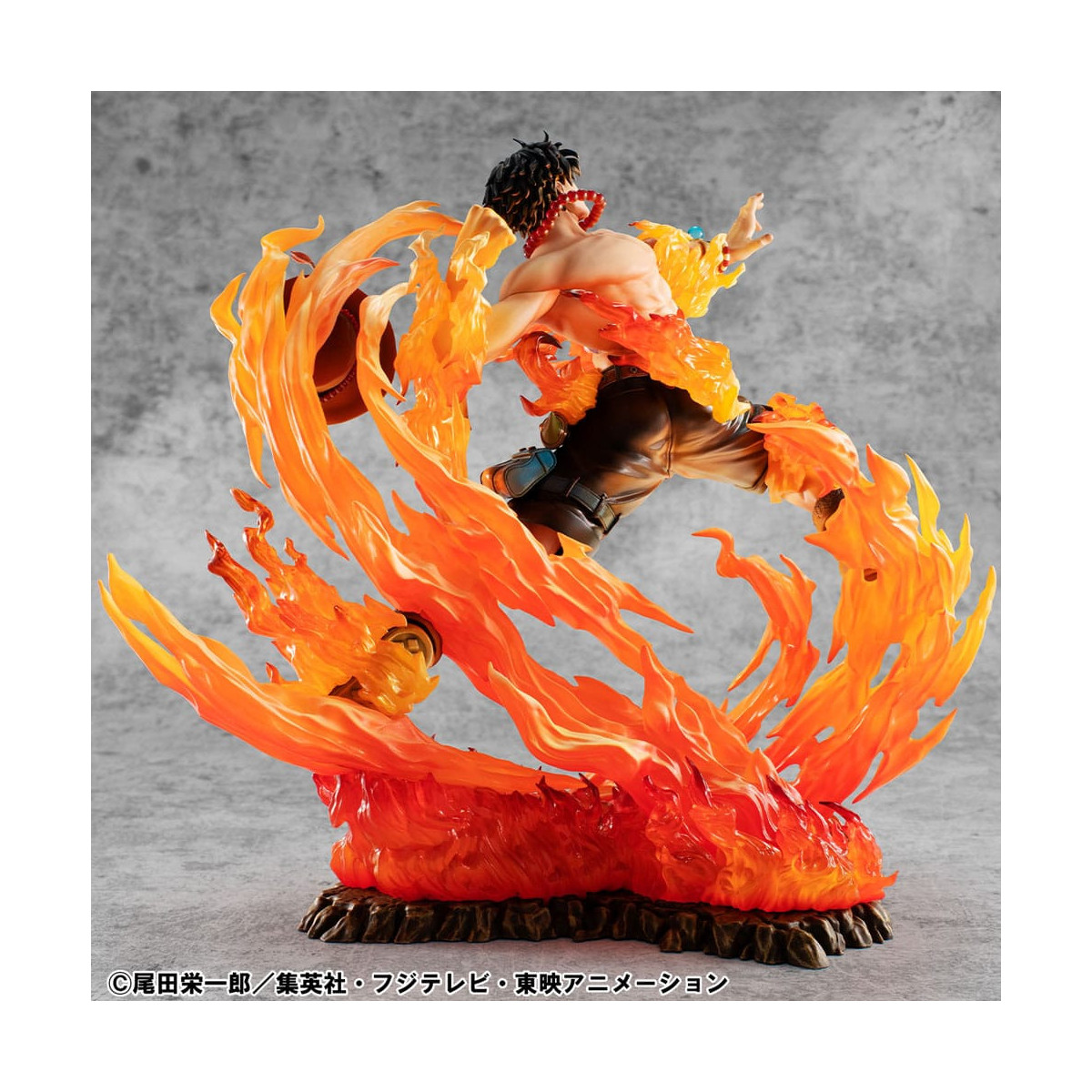 Megahouse One Piece Portrait Of Pirates - P.O.P. NEO-MAXIMUM Portgas D. Ace 15th Anniversary Super Limited Reprint Ver.