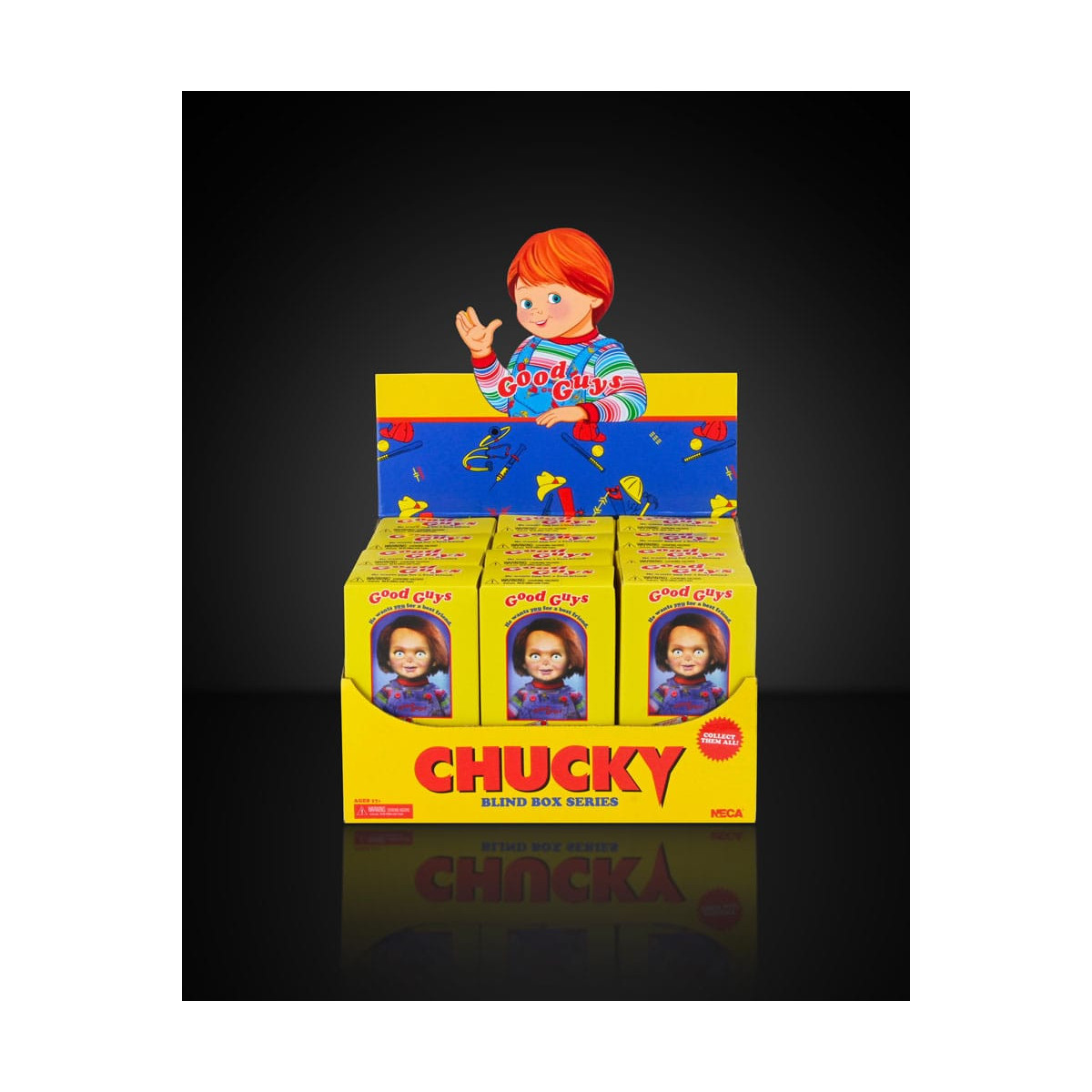 Neca Chucky TV serie - Blind Box Assortment Good Guy Series 1 - 12 figures