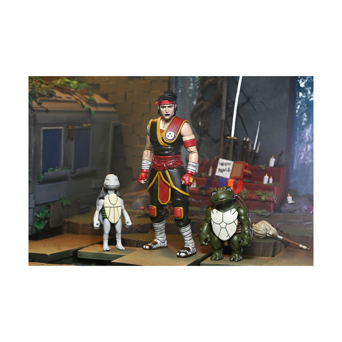 NECA - IDW Comics - Ultimate Casey Marie with Baby Odyn & Uno - The Last Ronin: Lost Years- TMNT