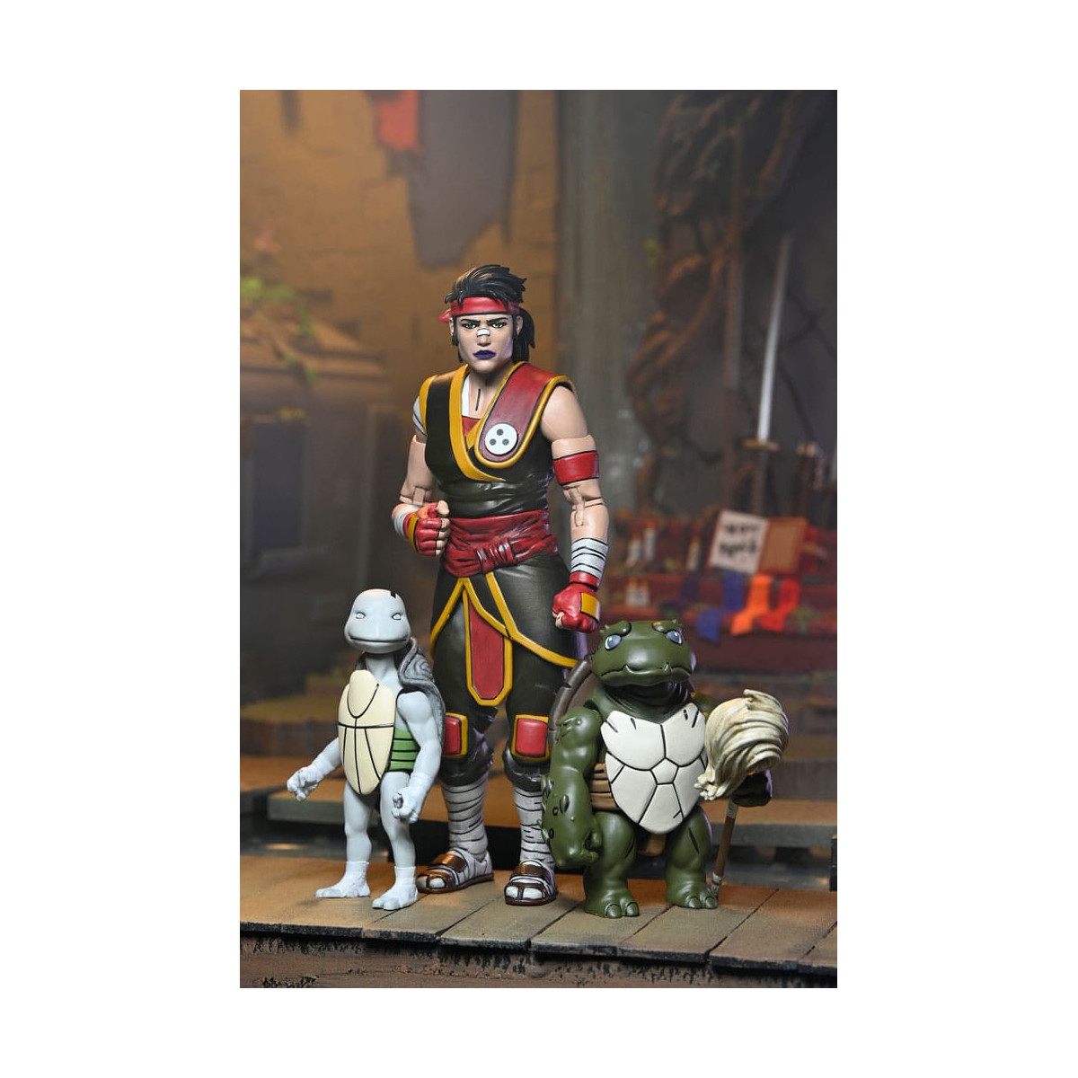NECA - IDW Comics - Ultimate Casey Marie with Baby Odyn & Uno - The Last Ronin: Lost Years- TMNT