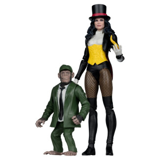 Mc Farlane - DC Multiverse - Zatanna with Detective Chimp Collector Edition 1/12