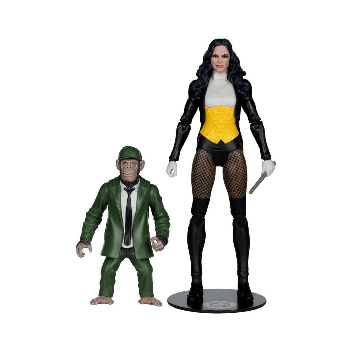 Mc Farlane - DC Multiverse - Zatanna with Detective Chimp Collector Edition 1/12