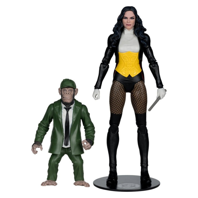 Mc Farlane - DC Multiverse - Zatanna with Detective Chimp Collector Edition 1/12