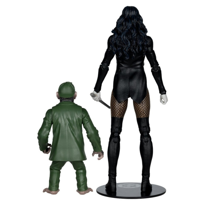 Mc Farlane - DC Multiverse - Zatanna with Detective Chimp Collector Edition 1/12