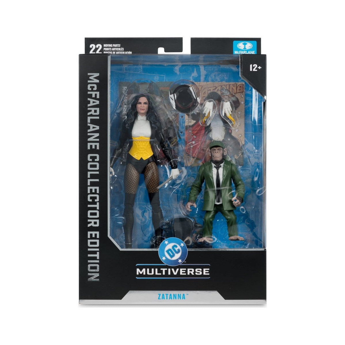 Mc Farlane - DC Multiverse - Zatanna with Detective Chimp Collector Edition 1/12