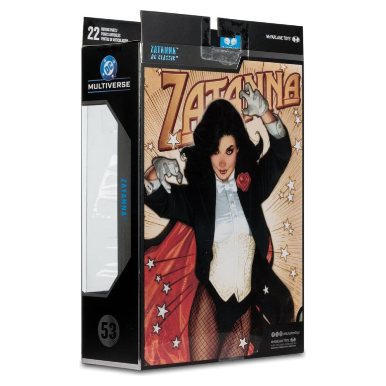 Mc Farlane - DC Multiverse - Zatanna with Detective Chimp Collector Edition 1/12