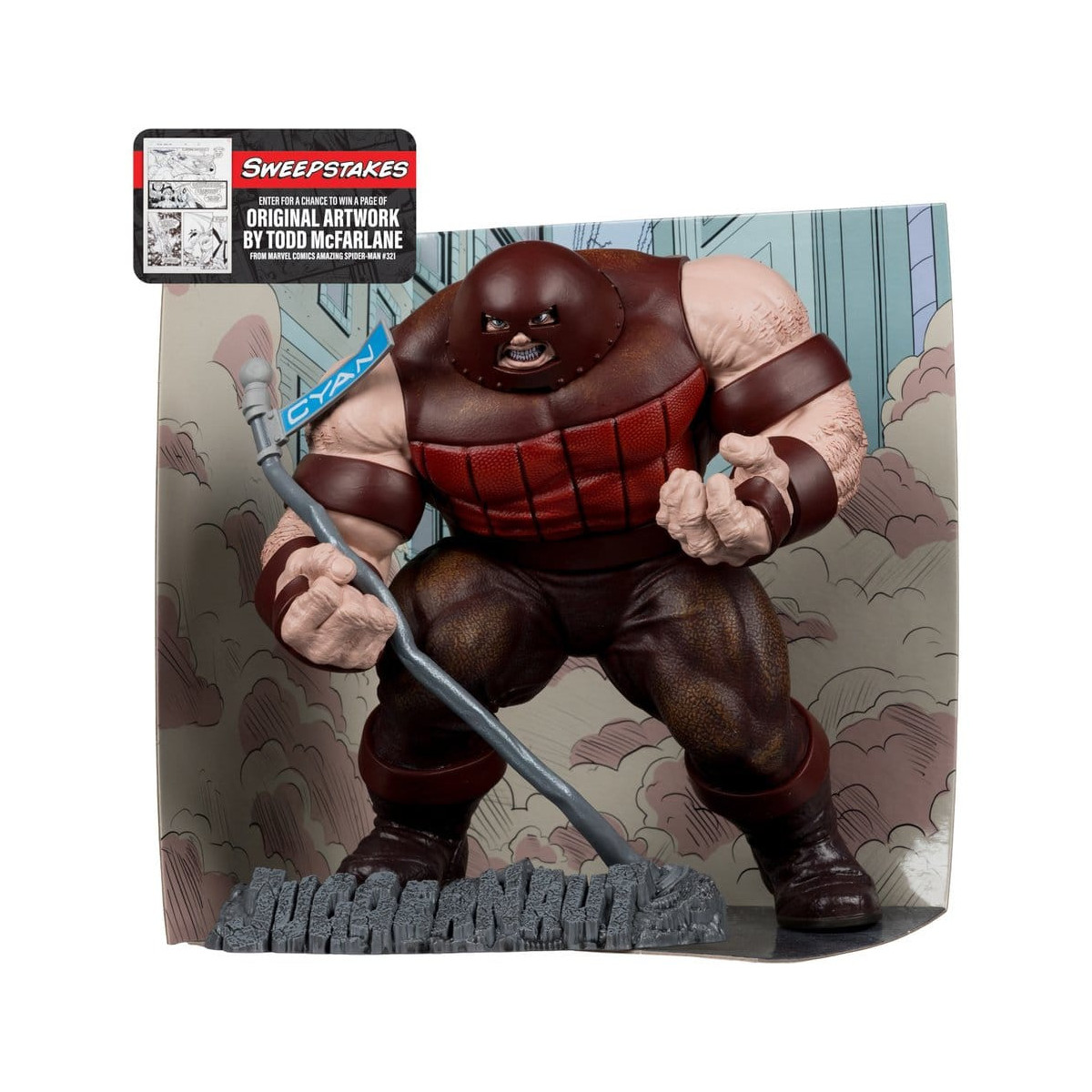 Mc Farlane - Marvel Collection The Juggernaut (Spider-Man 16) Gold Label 1/10