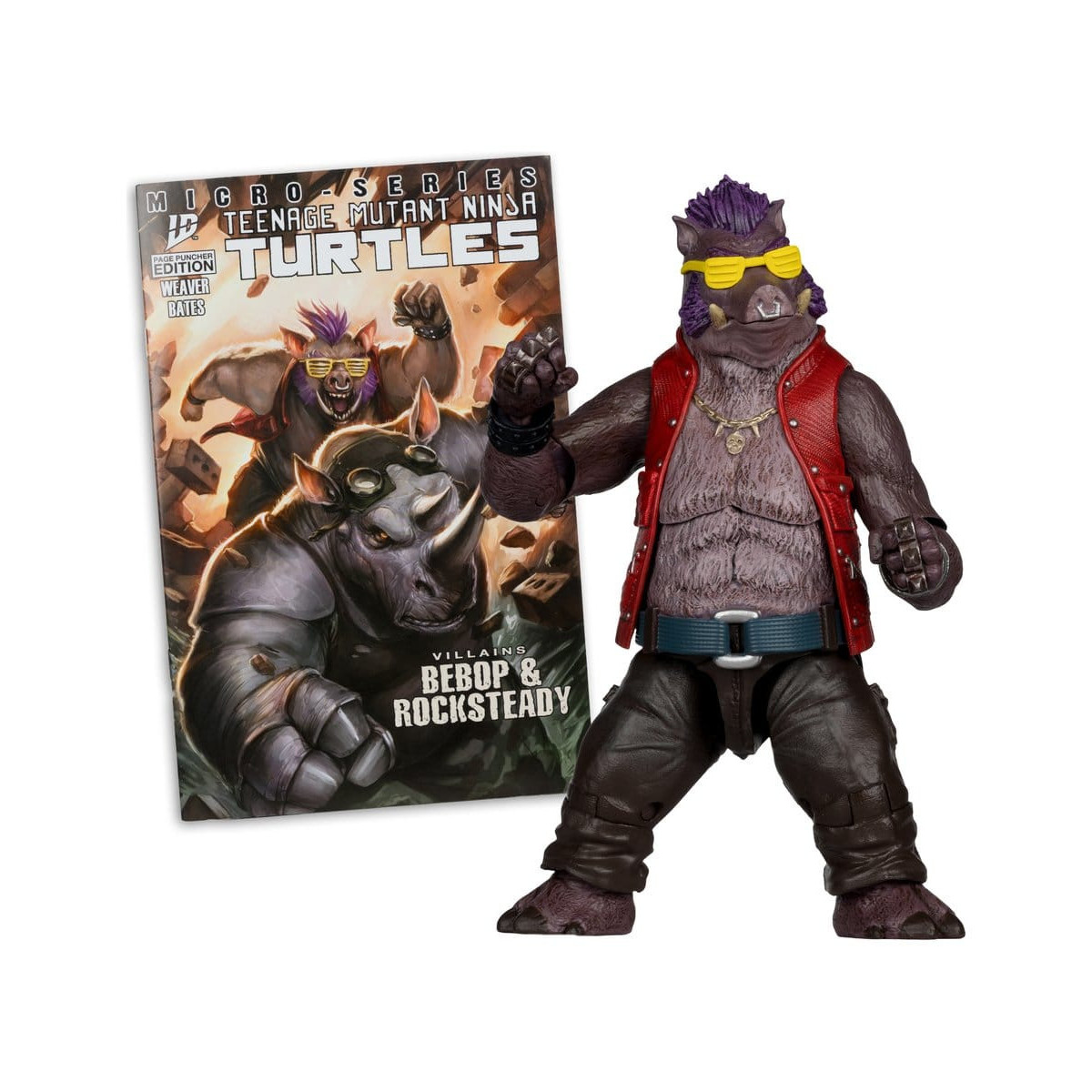 Mc Farlane TMNT - Page Punchers - Bebop - Teenage Mutant Ninja Turtles