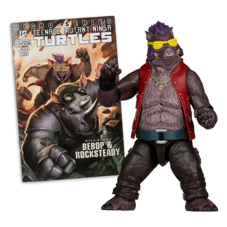 Mc Farlane TMNT - Page Punchers - Bebop - Teenage Mutant Ninja Turtles