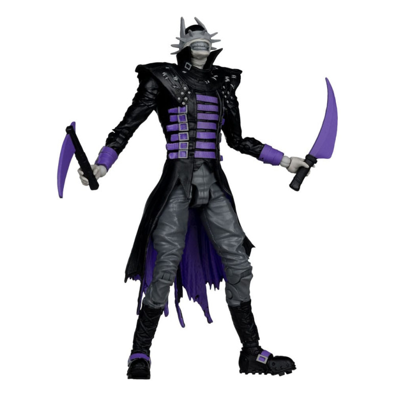 Mc Farlane DC Multiverse - Dark Nights: Metal - The Batman Who Laughs (B&W with accent) Gold Label