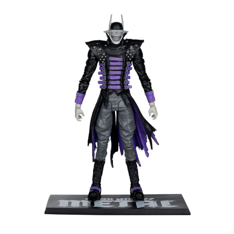 Mc Farlane DC Multiverse - Dark Nights: Metal - The Batman Who Laughs (B&W with accent) Gold Label