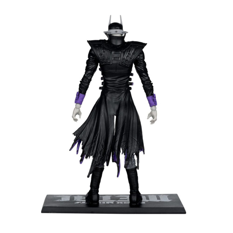 Mc Farlane DC Multiverse - Dark Nights: Metal - The Batman Who Laughs (B&W with accent) Gold Label
