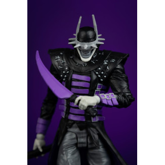 Mc Farlane DC Multiverse - Dark Nights: Metal - The Batman Who Laughs (B&W with accent) Gold Label