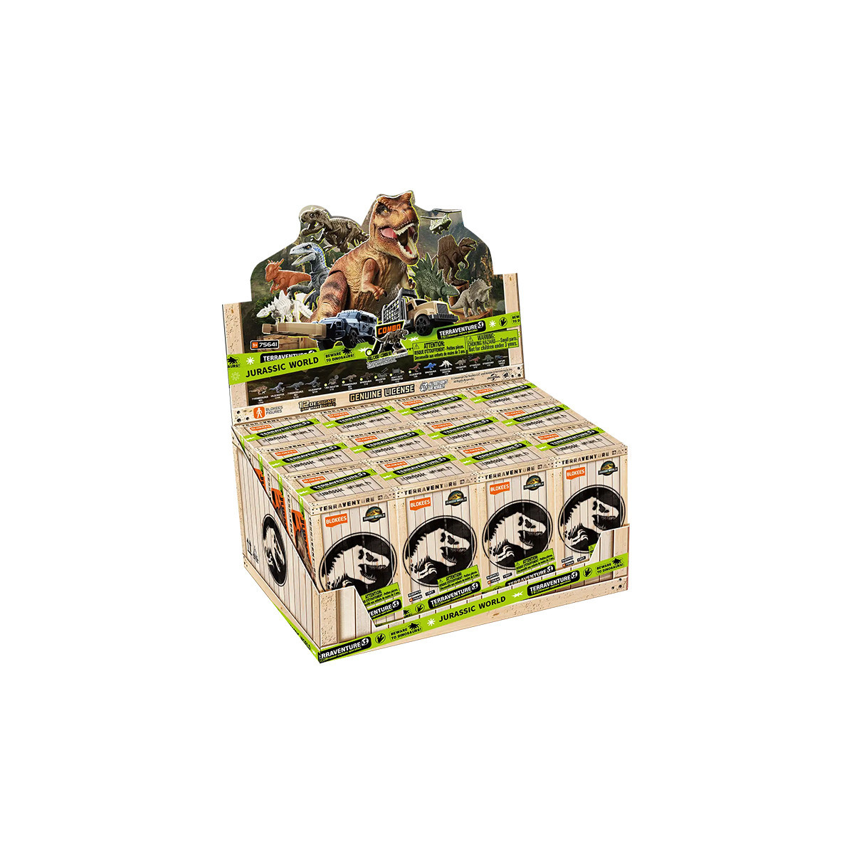 Blokees Jurassic World Terraventure TS 01 - Dinosaur Capture Operation