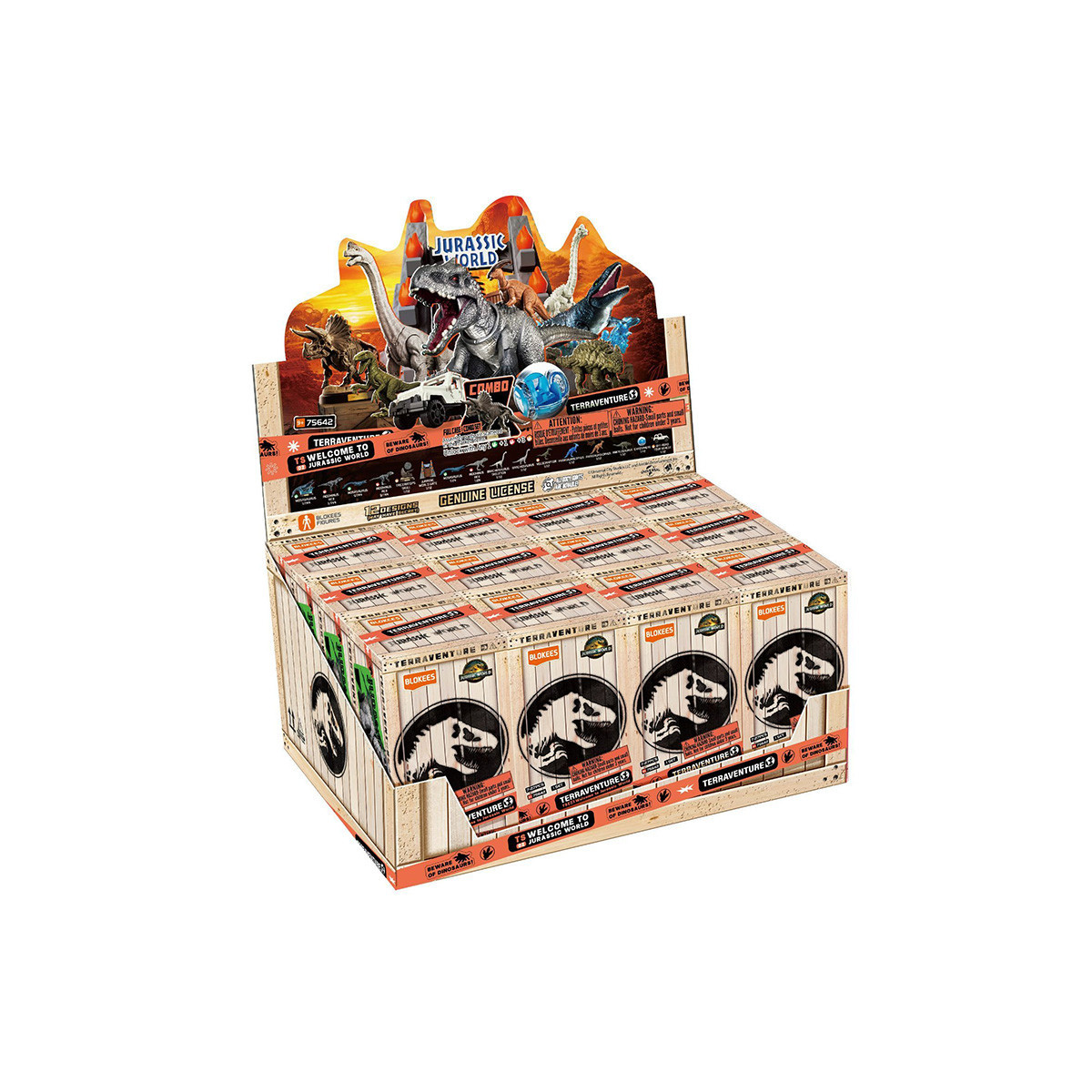 Blokees Jurassic World Terraventure TS 02 - Dinosaur Capture Operation