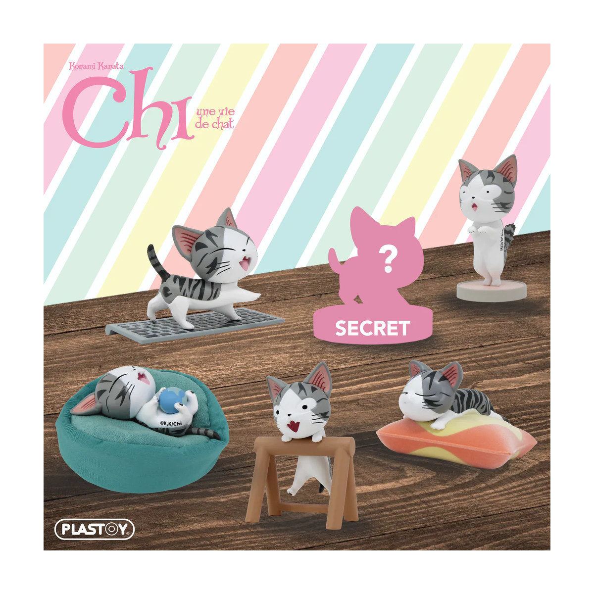 Plastoy Blindbox CHI - Mystere box set of 6 figurines
