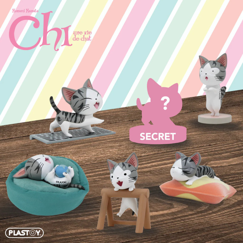 Plastoy Blindbox CHI - Mystere box set of 6 figurines