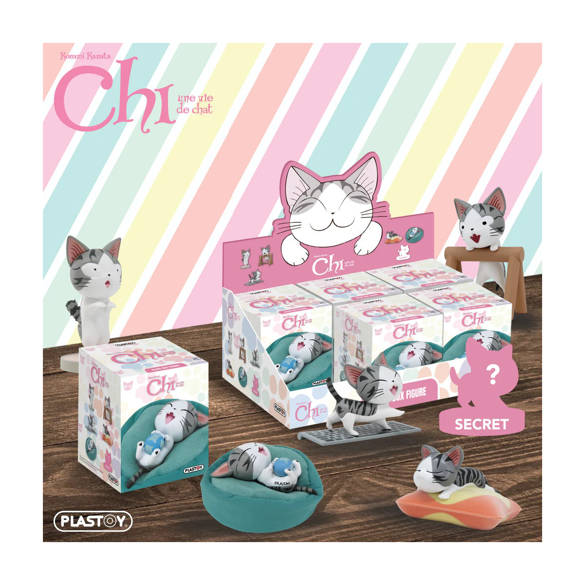 Plastoy Blindbox CHI - Mystere box set of 6 figurines
