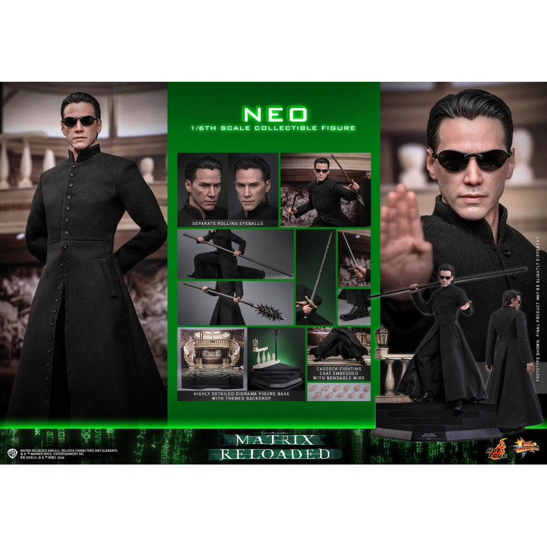 Hot Toys - The The Matrix Resurrections figurine 1/6 Neo Toy Fair Exclusive 2022 Figurine