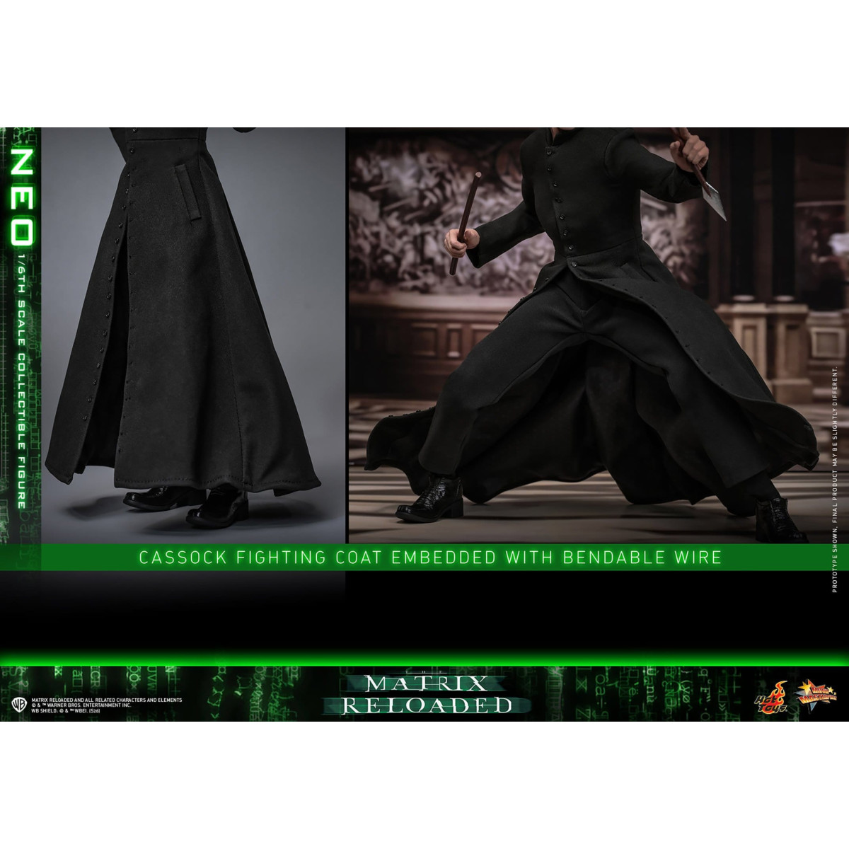 Hot Toys - The The Matrix Resurrections figurine 1/6 Neo Toy Fair Exclusive 2022 Figurine