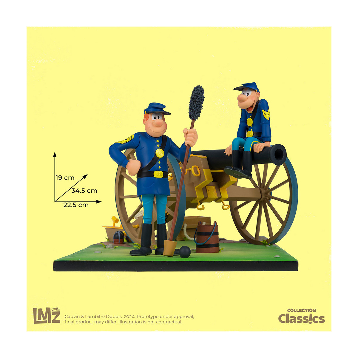 LMZ - Bluecoats (Les Tuniques Bleues), Chesterfield, Blutch and the cannon - Collection Classics