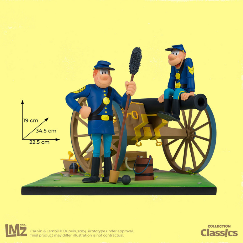 LMZ - Bluecoats (Les Tuniques Bleues), Chesterfield, Blutch and the cannon - Collection Classics