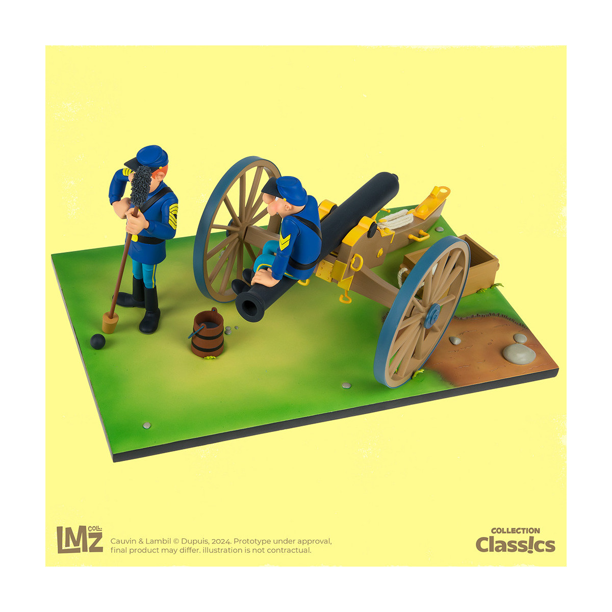 LMZ - Bluecoats (Les Tuniques Bleues), Chesterfield, Blutch and the cannon - Collection Classics
