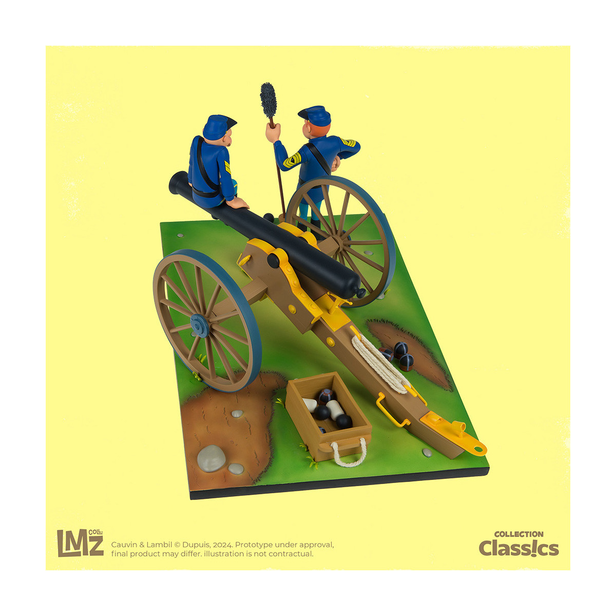 LMZ - Bluecoats (Les Tuniques Bleues), Chesterfield, Blutch and the cannon - Collection Classics