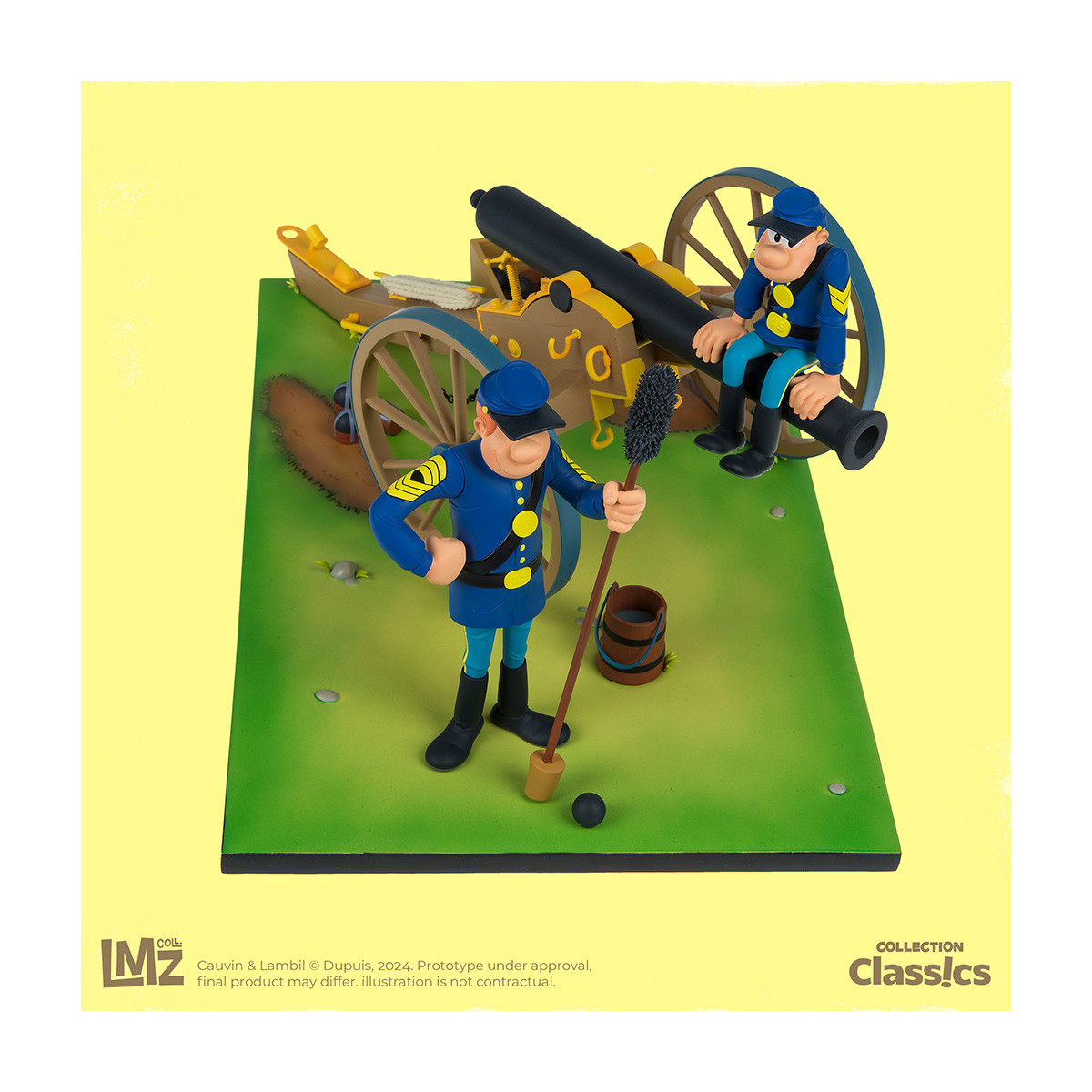 LMZ - Bluecoats (Les Tuniques Bleues), Chesterfield, Blutch and the cannon - Collection Classics