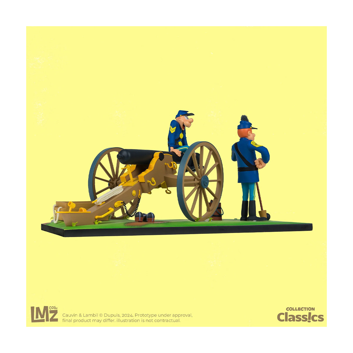 LMZ - Bluecoats (Les Tuniques Bleues), Chesterfield, Blutch and the cannon - Collection Classics