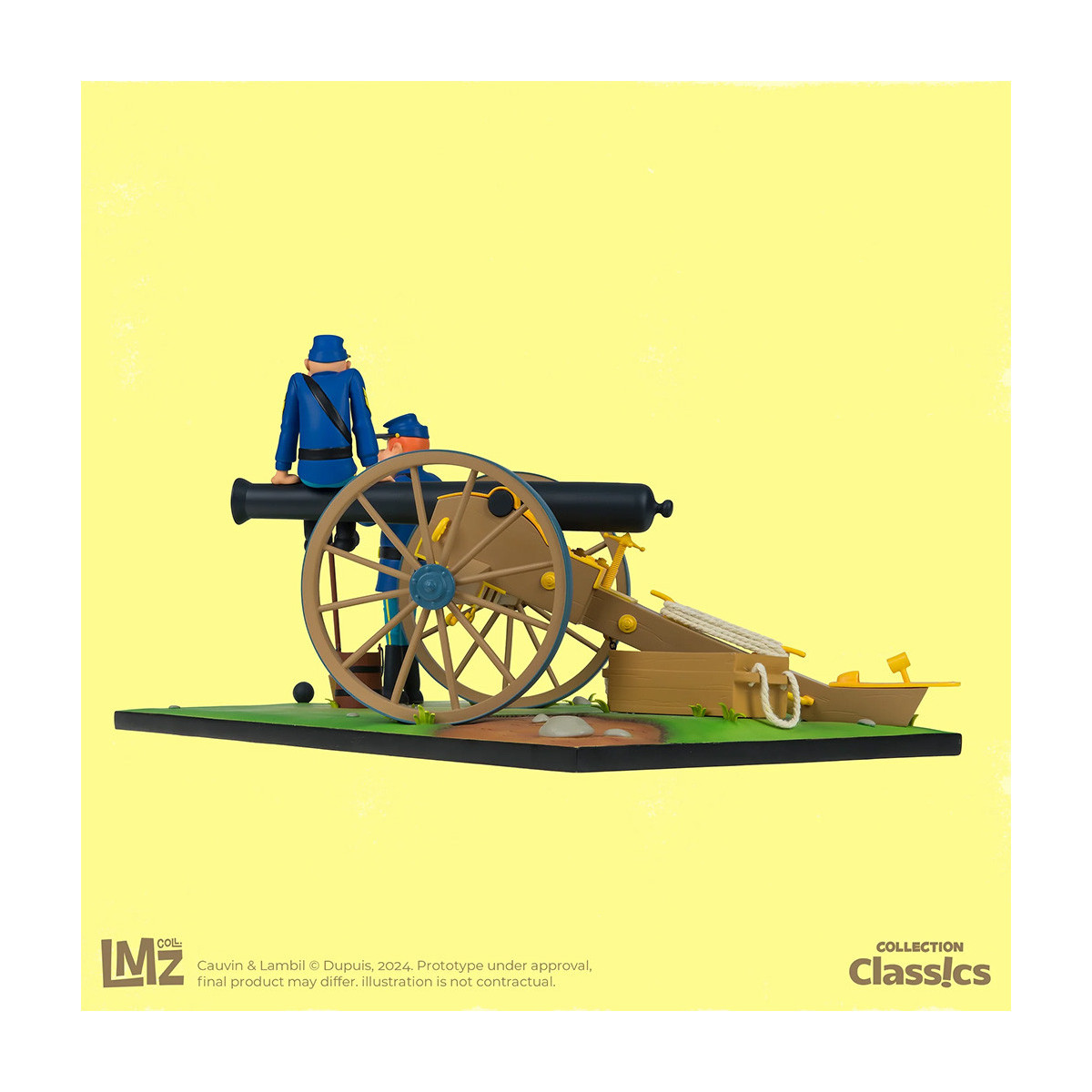LMZ - Bluecoats (Les Tuniques Bleues), Chesterfield, Blutch and the cannon - Collection Classics