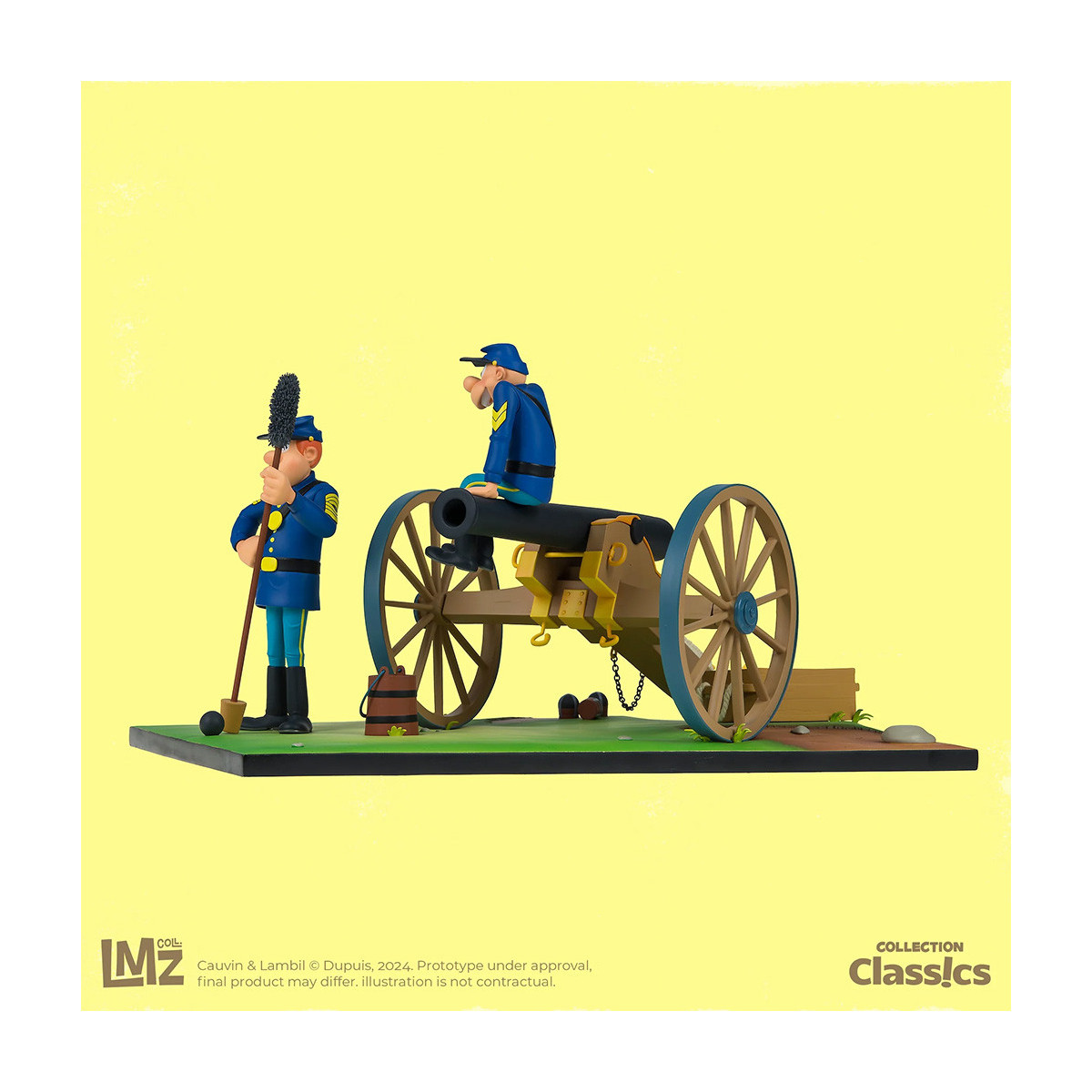 LMZ - Bluecoats (Les Tuniques Bleues), Chesterfield, Blutch and the cannon - Collection Classics