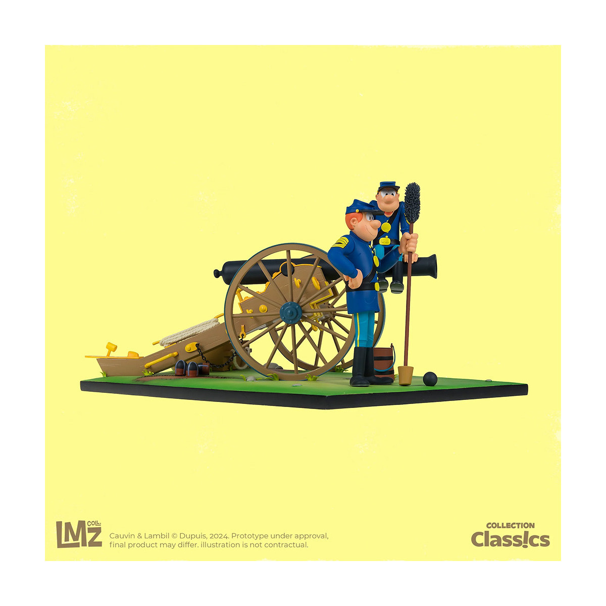 LMZ - Bluecoats (Les Tuniques Bleues), Chesterfield, Blutch and the cannon - Collection Classics