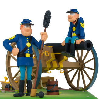 LMZ - Bluecoats (Les Tuniques Bleues), Chesterfield, Blutch and the cannon - Collection Classics