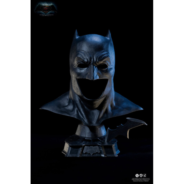 Pure Arts - Justice League : Batman v Superman Dawn of Justice - Batman Cowl Replica 1/1