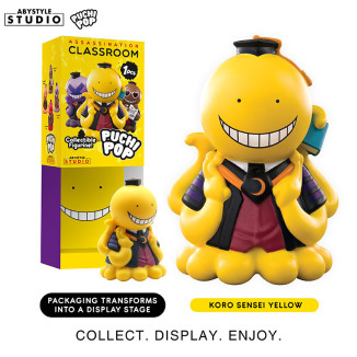 ABYstyle - Assassination Classroom - set of 8 Soft Vinyl Puchipop Koro-sensei figurines