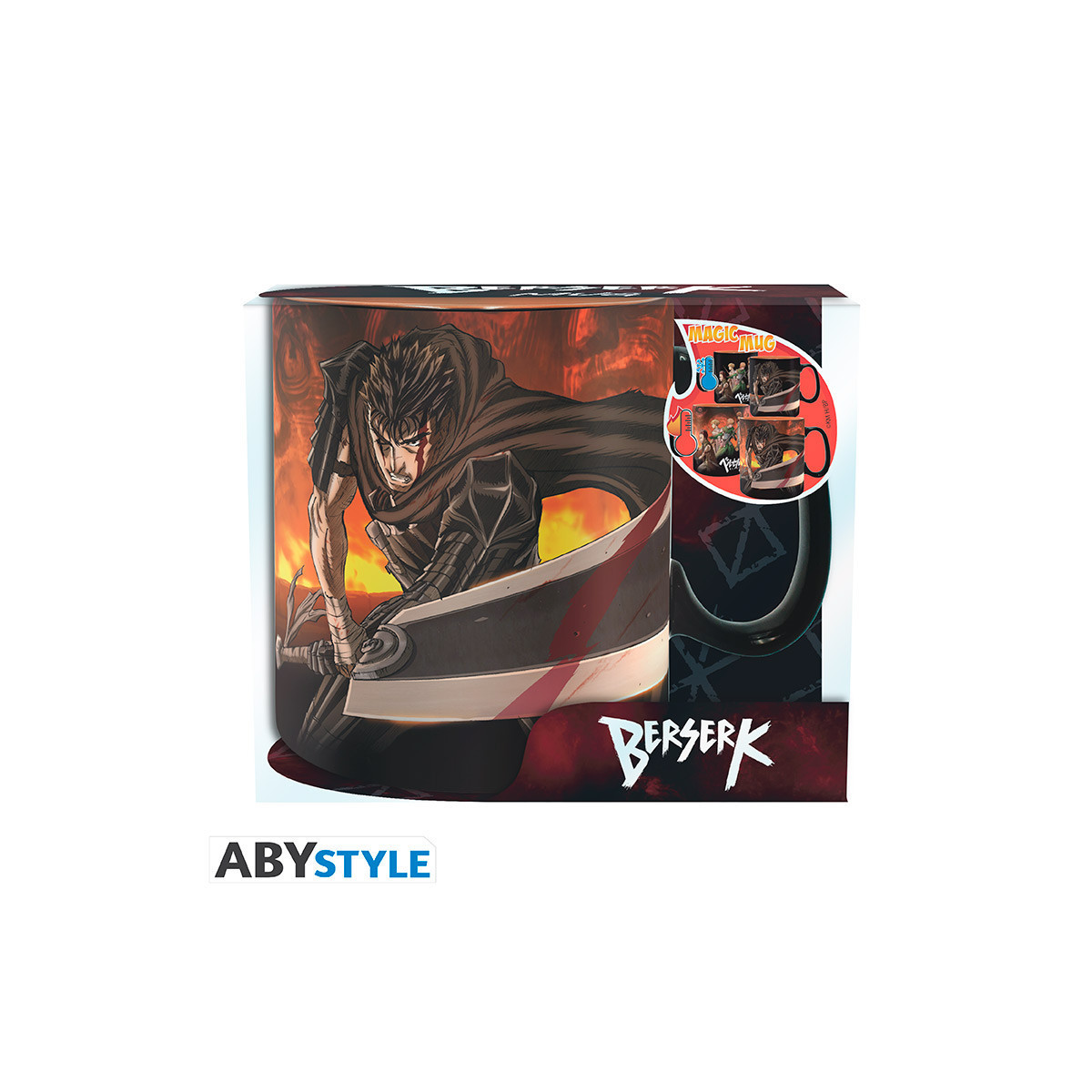 ABYstyle - Berserk - Thermo-reactive mug 460 ml