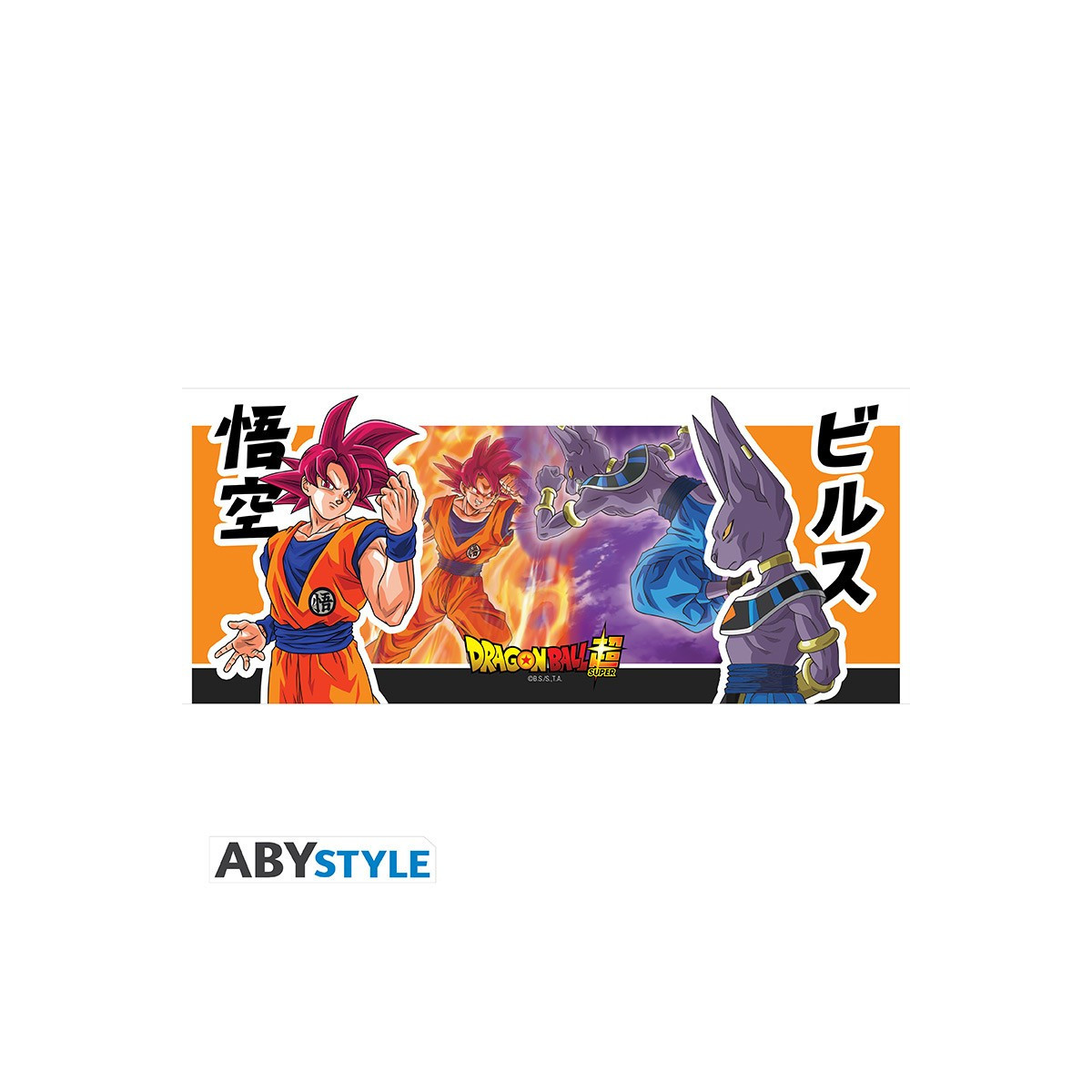 ABYstyle - Dragon Ball SUPER Mug Beerus VS Goku 320ml
