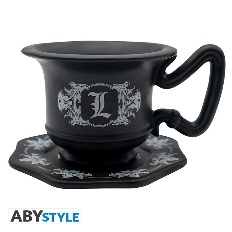ABYstyle - Death Note 3D Mug with Saucer - The L Cup