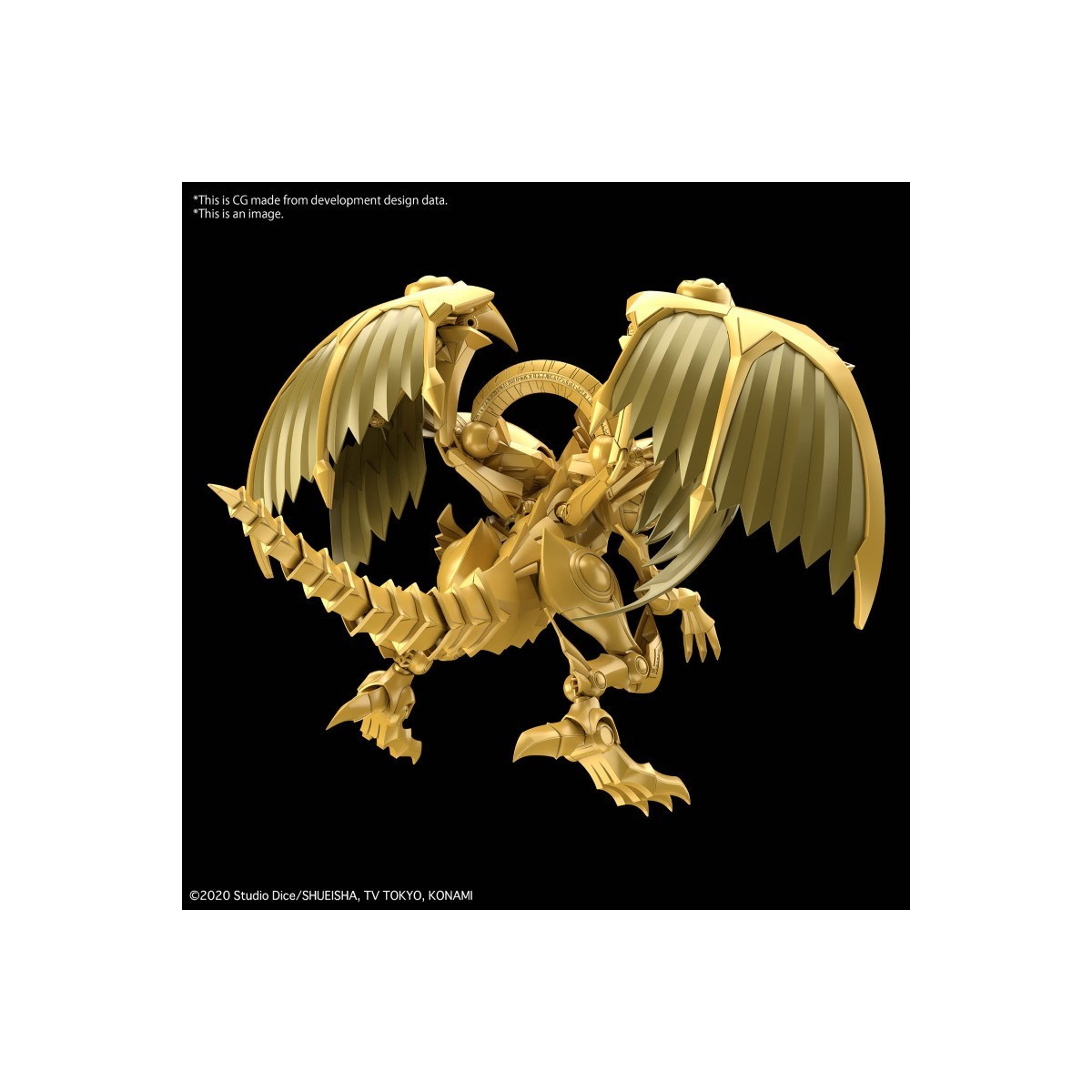 Bandai Yu-Gi-Oh figure Rise Standard Amplified - Egyptian God Winged Dragon Of Ra
